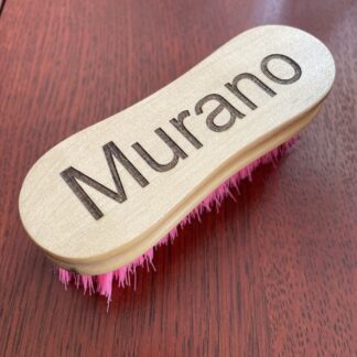 Roze hoofdborstel Murano