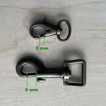 Leren SOS-tag of sleutelhanger - Afbeelding 3