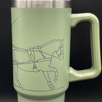 Tumbler groen voorkant