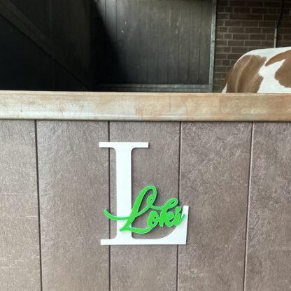 Acryl naambord Loki